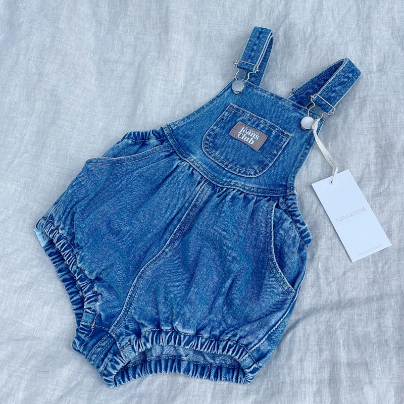 22. Twin Collective Kids Bowie Bubble Romper hero blue 