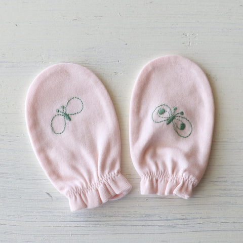 mina perhonen 24SS twin flower bib ACS7193P