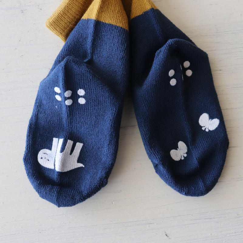 mina perhonen（ミナペルホネン）25AW duo ベビー 、キッズ ソックス