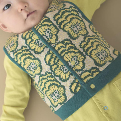 ・mina perhonen 24AW tuike -green- pullover ACA8429P, ACA8430P