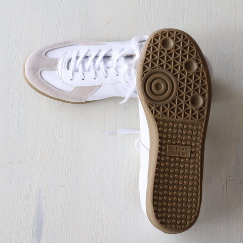 GERMAN TRAINER / ジャーマントレーナー　PEPRODUCTED EDITION MODEL（white） スニーカー レディース