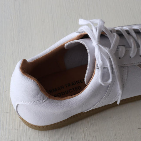 GERMAN TRAINER / ジャーマントレーナー　PEPRODUCTED EDITION MODEL（white） スニーカー レディース
