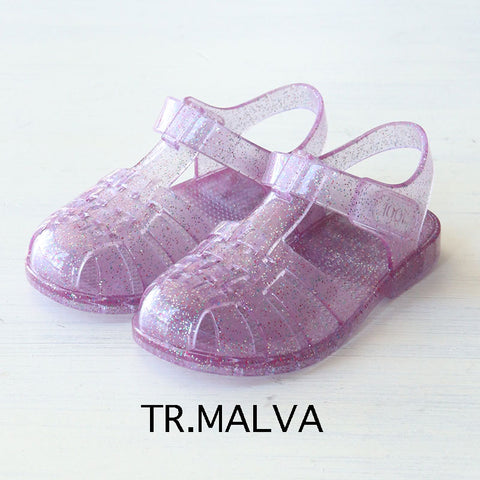 【送料無料】igor / イゴール CLASICA V. CRISTAL GLITTER NACAR(クラシカ) キッズ サンダル ベルクロ 20～32サイズ 12.0～20.0cm S10288、S10329、S10374、S10367