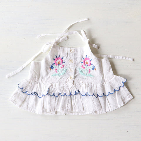 Lali Kids（ラリキッズ）2024SS BLOSSOM SET トップス＋パンツセット PEAL WITH ENBROIDERY