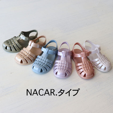 【送料無料】igor / イゴール CLASICA V. CRISTAL GLITTER NACAR(クラシカ) キッズ サンダル ベルクロ 20～32サイズ 12.0～20.0cm S10288、S10329、S10374、S10367