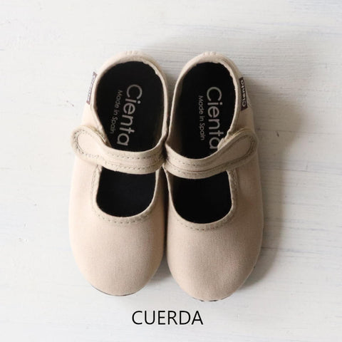 【送料無料】Cienta（シエンタ） キッズ ベルクロシューズ  靴（バレエシューズ）500A-000