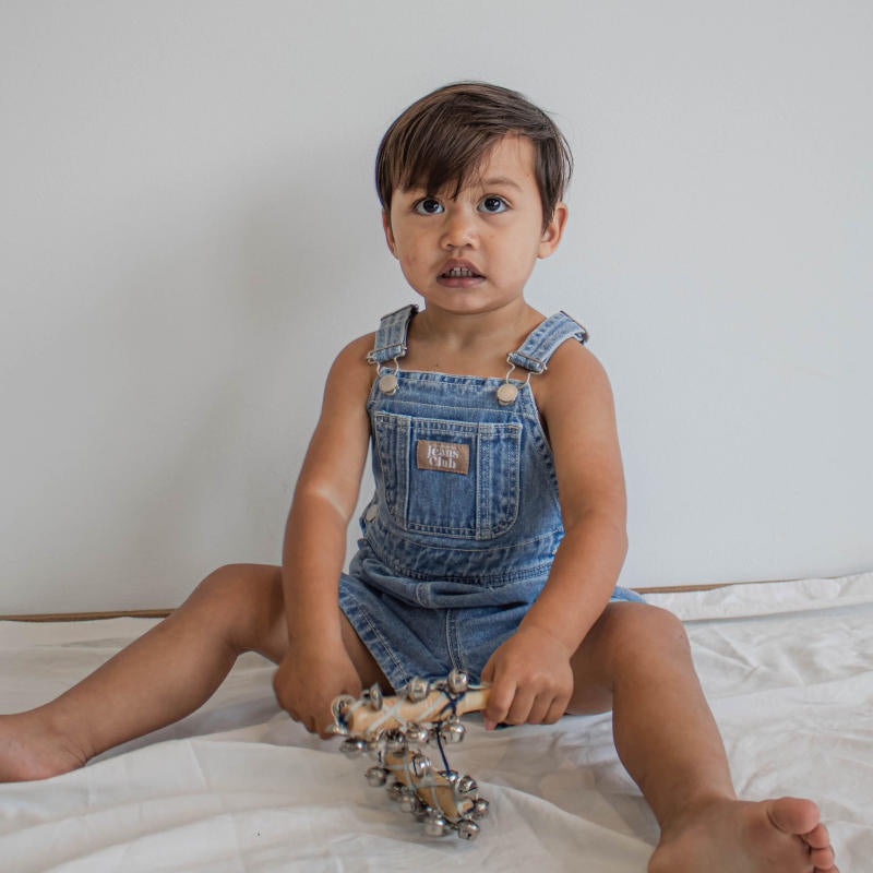 24. Twin Collective Kids Carpenter Shortall tradie blue ショート 