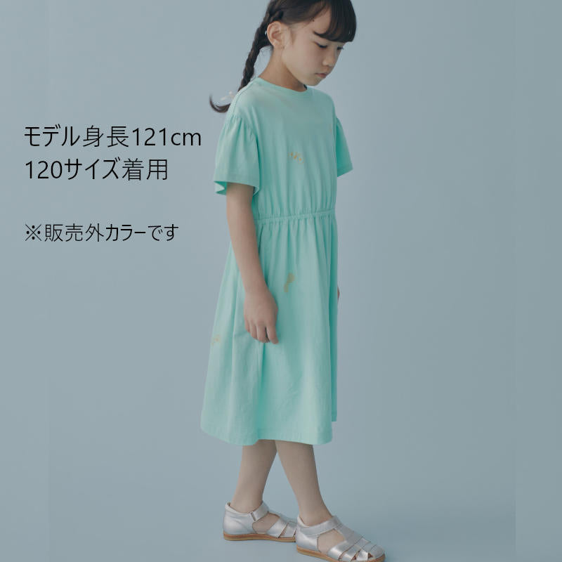 mina perhonen（ミナペルホネン） 24SS choucho カットソーワンピース navy ACS8361P ACS8362P –  LePuju