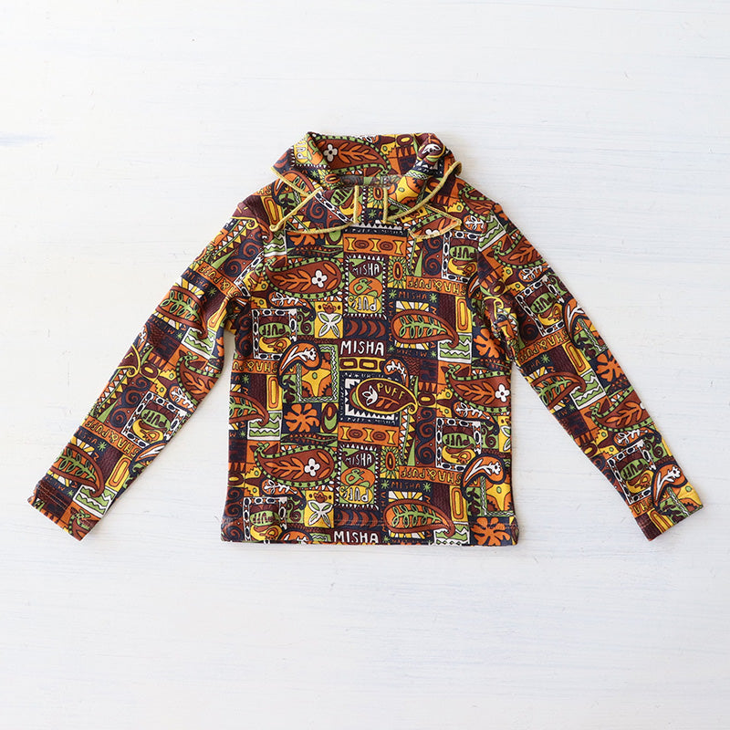 Misha&Puff（ミーシャアンドパフ）2024AW Scout Top -Fox Groovy Paisley- スコートトップ – LePuju