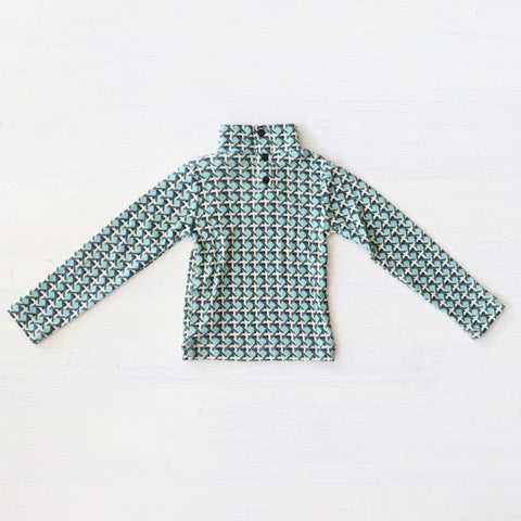 Misha&Puff（ミーシャアンドパフ）2024AW   Turtleneck -Yonder Lattice-  タートルネックトップス