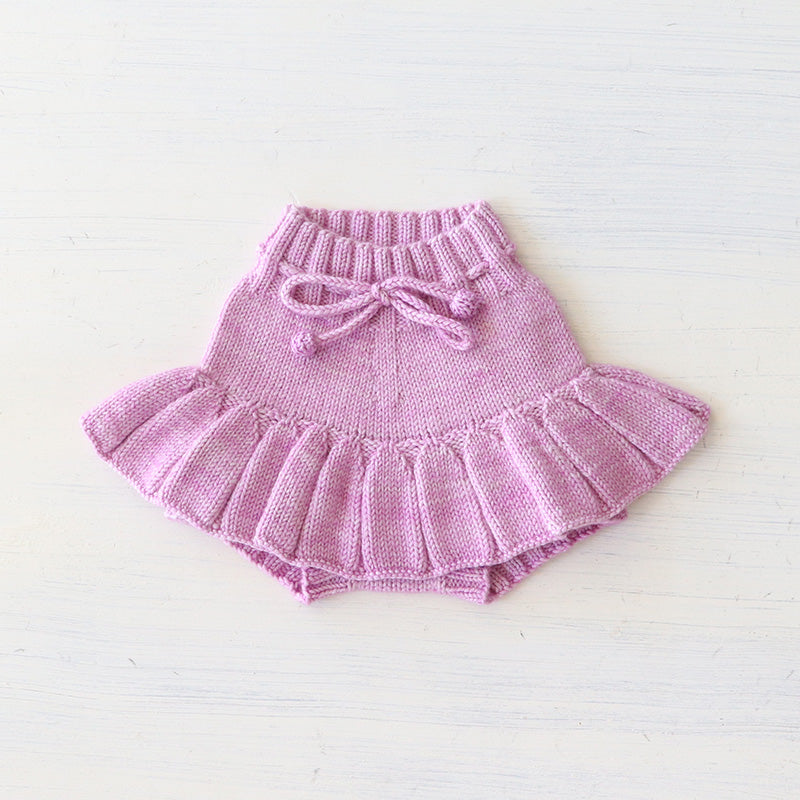 Misha&Puff（ミーシャアンドパフ）2024AW Skating Pond Skirt 12M-6Y -Pink Lilac-  スケーティングポンドスカート