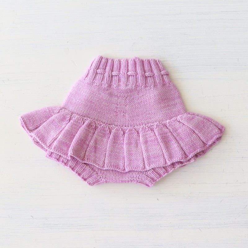 Misha&Puff（ミーシャアンドパフ）2024AW Skating Pond Skirt 12M-6Y -Pink Lilac-  スケーティングポンドスカート