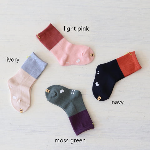 mina perhonen 24AW duo baby and kids socks ACA7237P