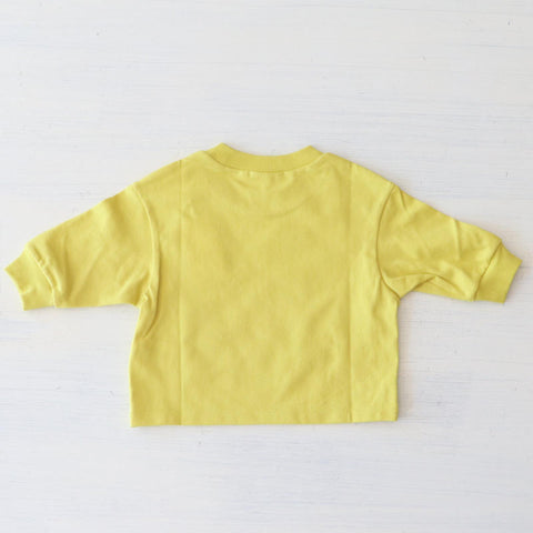 ・mina perhonen 24AW chit-chat -yellow- cut and sewn ACA8408P, ACA8409P