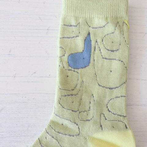 mina perhonen 24AW chit-chat baby and kids socks ACA7239P