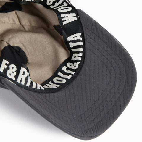 WOLF&RITA（ウルフアンドリタ） 2026SS INACIO HAT -graphite- キャップ、キッズ帽子