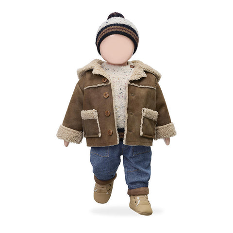 1 + in the family (One More in the Family) 2024AW LIS-bb jacket knit cardigan