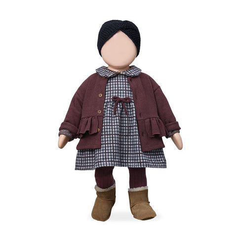 1 + in the family (One More in the Family) 2024AW LIS-bb jacket knit cardigan