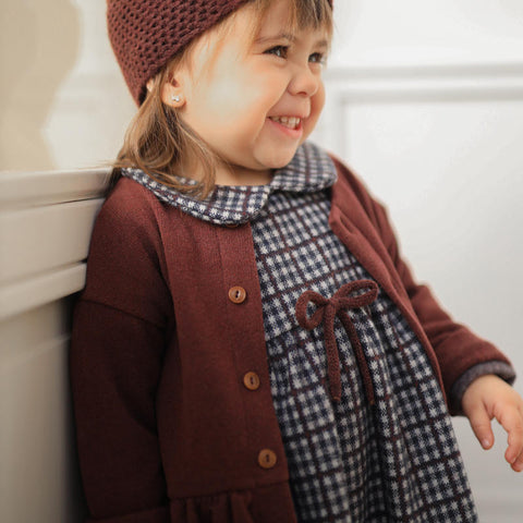 1 + in the family (One More in the Family) 2024AW LIS-bb jacket knit cardigan