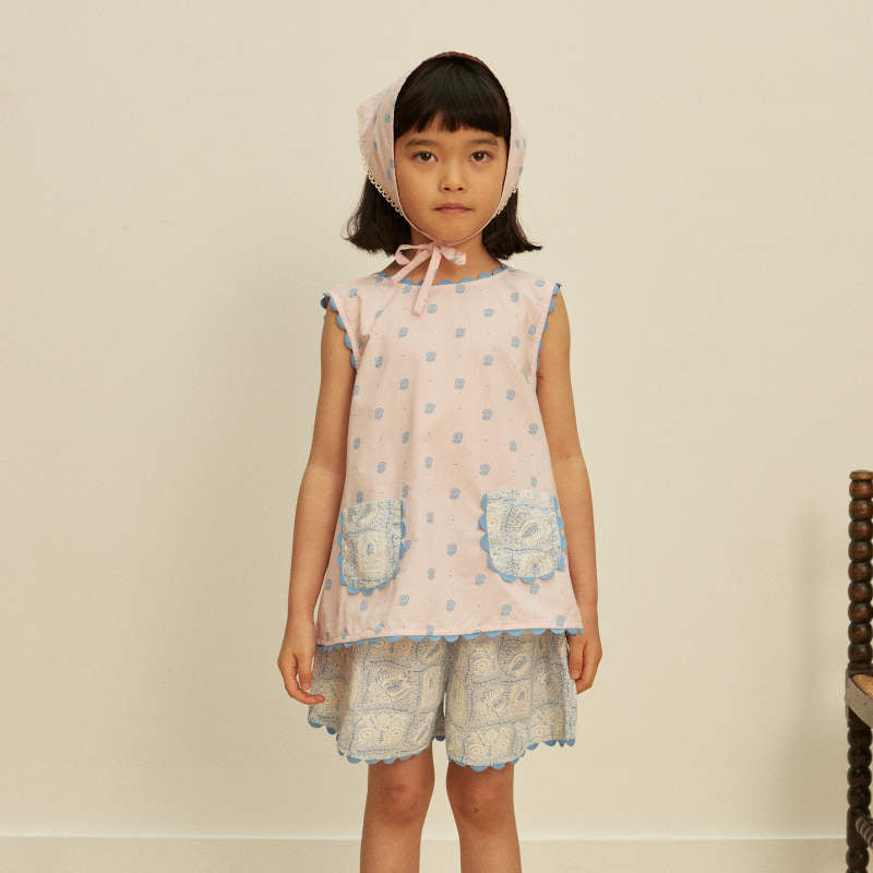 Apolina（アポリナ）2026SS JUNI SHORT SET - studio calico pink