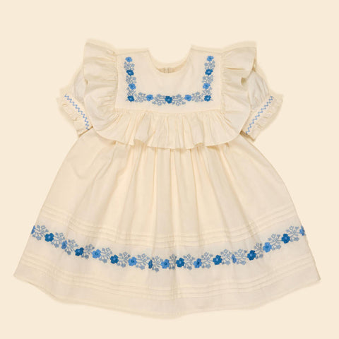Apolina 2024AW Mia Dress - Almond - Kids Dress
