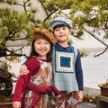 【D1】Misha&Puff（ミーシャアンドパフ）2026AW Popcorn Beret -Antique Rose- キッズベレー帽.