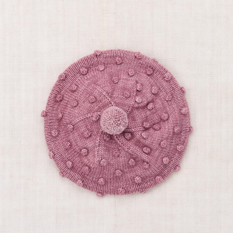 D1】Misha&Puff（ミーシャアンドパフ）2026aw Popcorn Beret -Antique