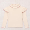 【D1】Misha&Puff（ミーシャアンドパフ）2026aw Yana Turtleneck - String - タートルネックトップス.