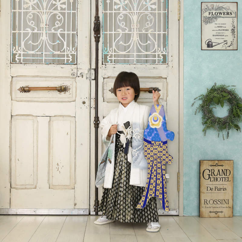 マダムモー こいのぼり鯉のぼり キモノガール　キモノボーイ 70cm Madame Mo（マダムモー） フランスの鯉のぼり Sサイズ(柄) – LePuju