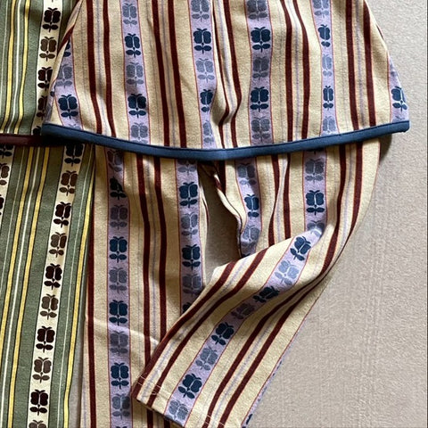 【drop2】&pal（アンドパル）2026SS　retro stripe skirt leggings cream レトロストライプスカッツ　クリーム