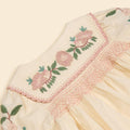 Apolina（アポリナ）2026AW LORA BLOUSE - MILK-CREAM -　キッズブラウス.