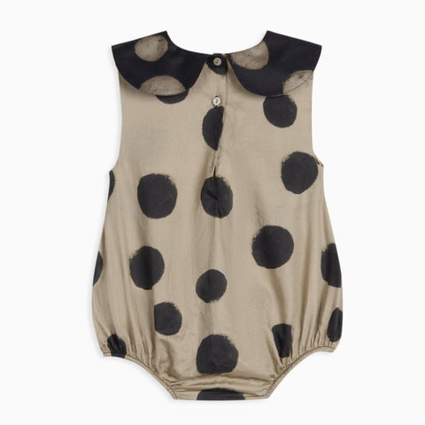 WOLF&RITA（ウルフアンドリタ） 2026SS LUNA JUMPSUIT -polka mocha- ジャンプスーツ、ロンパース