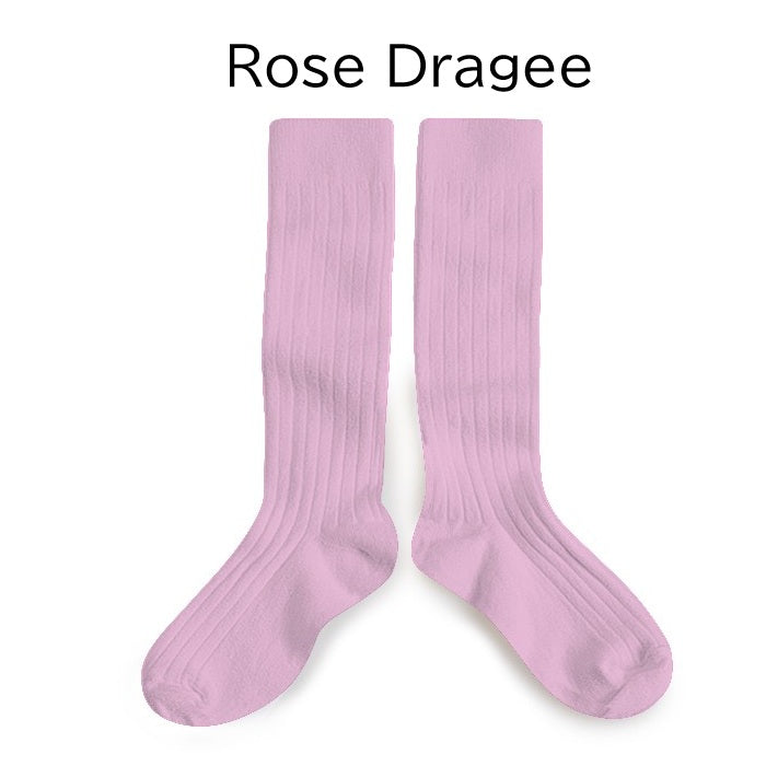 collegien コレジアン【2950】 La Haute - Ribbed Knee-high Socks