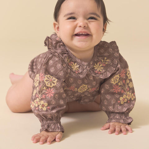 Lali Kids 2024SS BALLET DRESS One Piece SUMMER BLOOMS PRINT