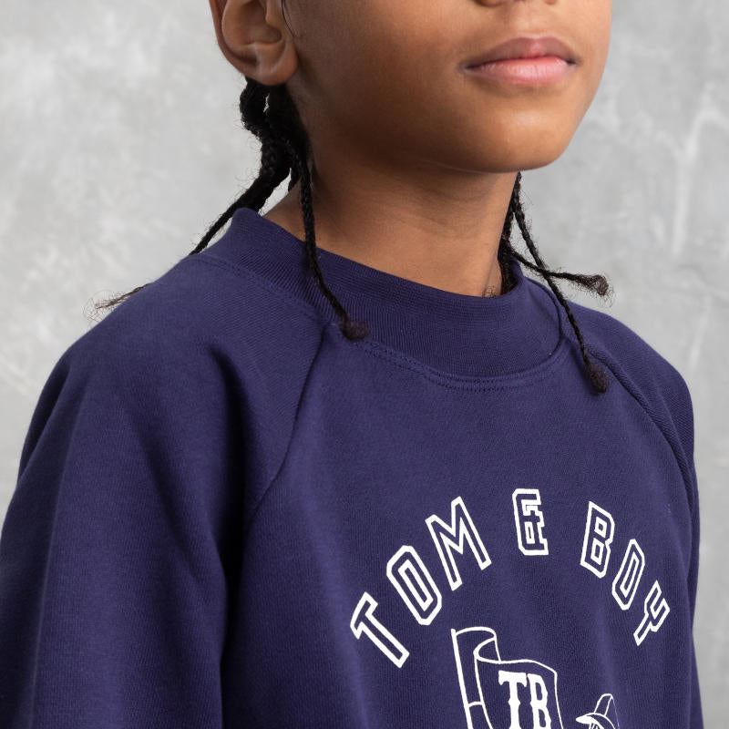 Misha&Puff 2024AW Groovy Paisley Ringer Tee -Ink- Kids Design