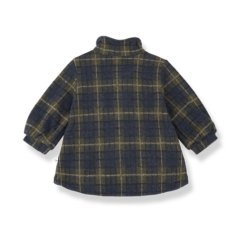 1 + in the family（ワンモア イン ザ ファミリー） 2026AW MACKAY  -blue- dress 　ドレス、ワンピース