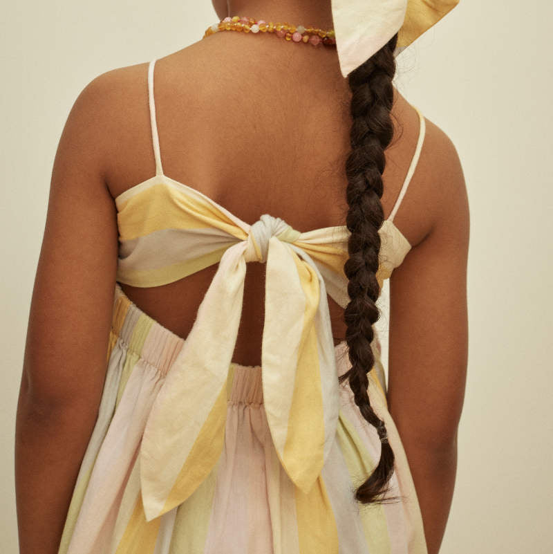 Apolina（アポリナ）2026SS MAGRIT SUNDRESS - painters stripe -サン