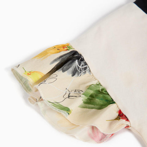 WOLF&RITA（ウルフアンドリタ） 2026SS MARISOL T-shirt -pearl- ベビー袖フリルTシャツ、トップス