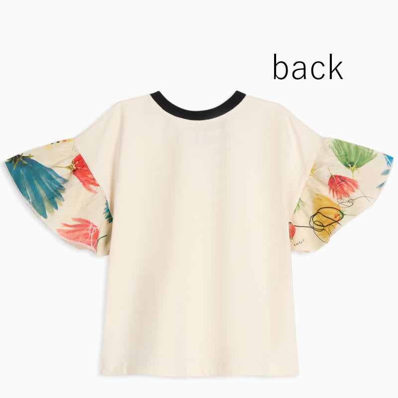 WOLF&RITA（ウルフアンドリタ） 2026SS MARISOL T-shirt -pearl- 袖