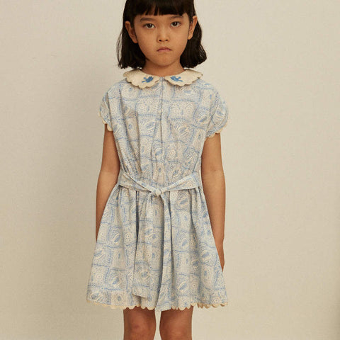 Apolina 2024AW Mia Dress - Almond - Kids Dress