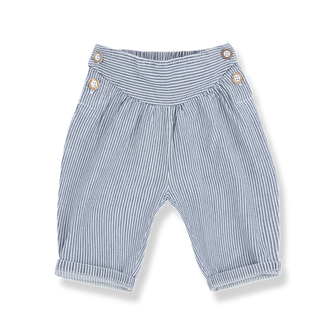 1 + in the family（ワンモア イン ザ ファミリー） 2026SS  MESQUIDA -denim- ヒッコリーストライプ パンツ