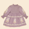 Apolina（アポリナ）2026AW MIA DRESS - DUSKY LAVENDER -　キッズワンピース.