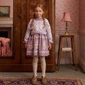 Apolina（アポリナ）2026AW MIA DRESS - DUSKY LAVENDER -　キッズワンピース.