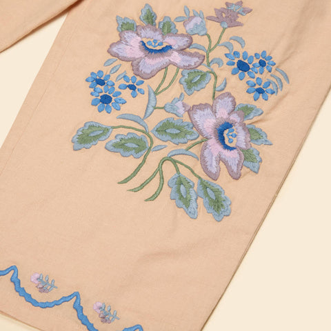 Apolina 2024AW Mia Dress - Almond - Kids Dress