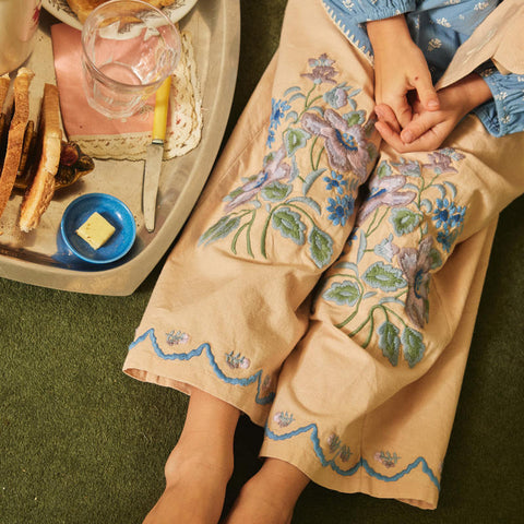 Apolina 2024AW Mia Dress - Almond - Kids Dress