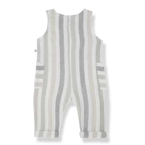 1 + in the family（ワンモア イン ザ ファミリー） 2026SS MORI -beige- 　ジャンプスーツ　ロンパース