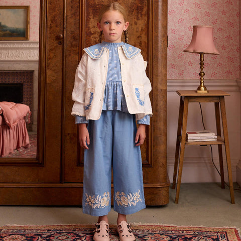 Apolina 2024AW Mia Dress - Almond - Kids Dress