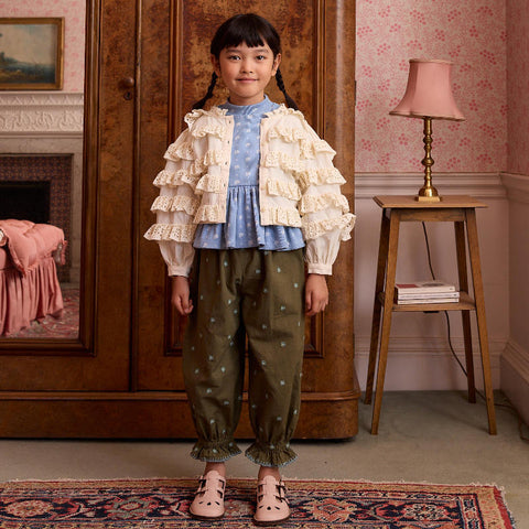 Apolina 2024AW Mia Dress - Almond - Kids Dress