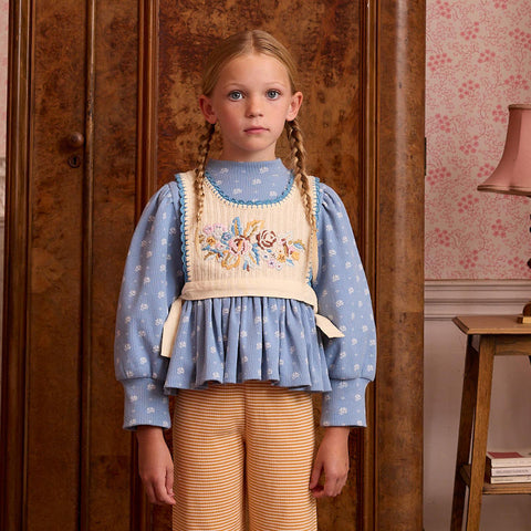 Apolina 2024AW Mia Dress - Almond - Kids Dress