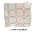 Bebe Organic（ベベオーガニック）2026AW Mai Blanket -Mellow Patchwork- パッチワークブランケット、おくるみ.